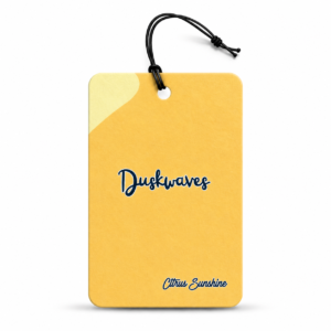 Citrus Sunshine — Energizing Paper Car Air Freshener